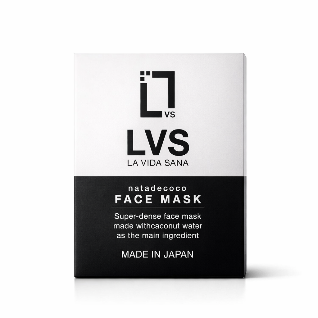 【LVSG】ナタデココフェイスパック 3箱(30枚)
